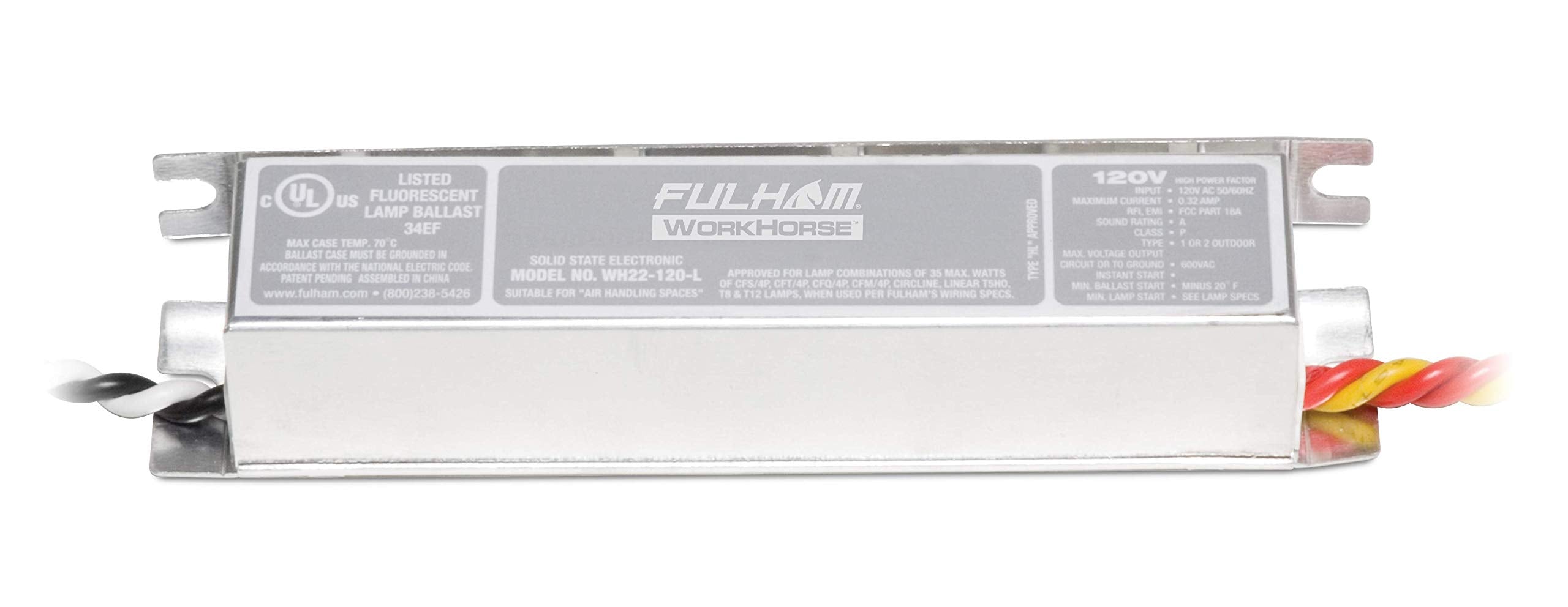 Fulham Wh22-120-L Workhorse Adaptable Ballast - 120V